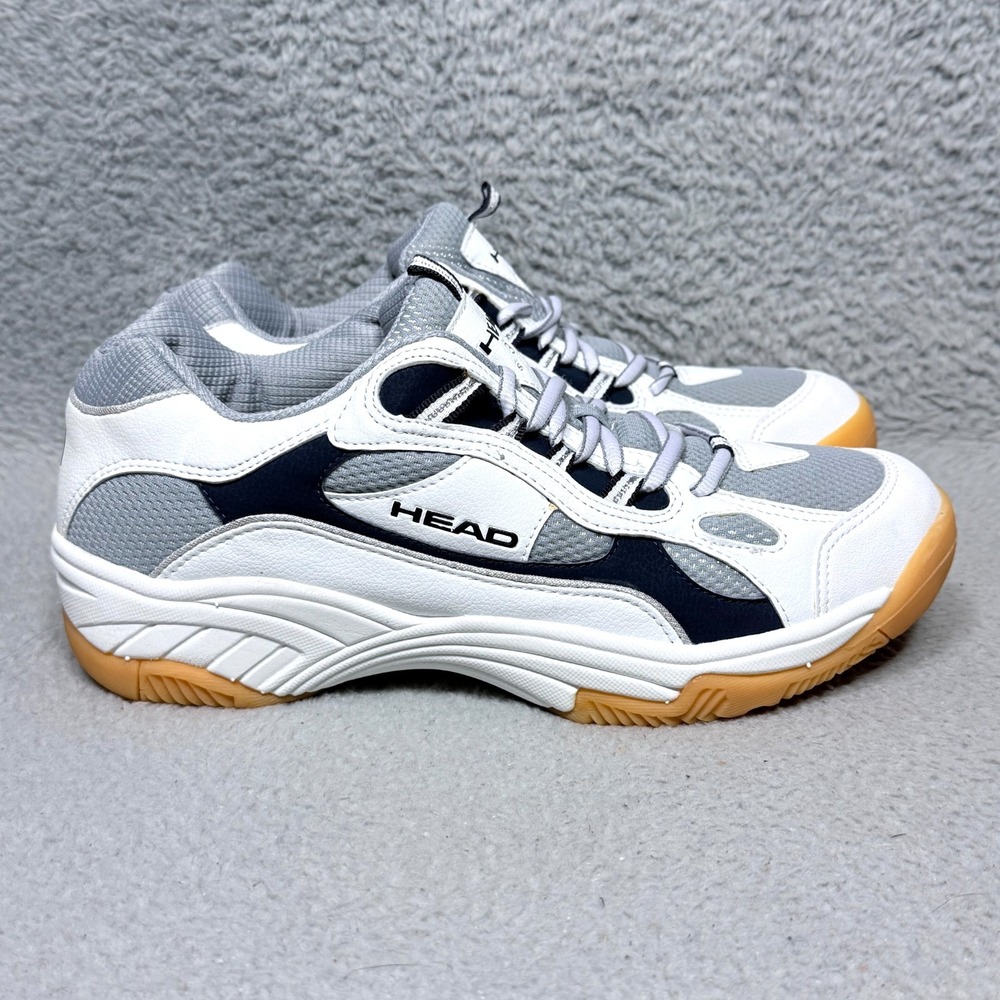Head 300 Series Mens Size 10 Tennis Pickleball Court Shoes White Gray